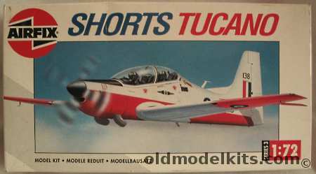 Airfix 1/72 Shorts Tucano T Mk.1 - Central Flying School RAF Scampton 1989, 03059 plastic model kit